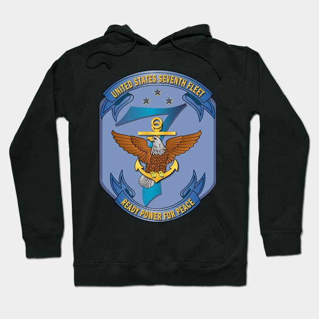 Navy - Seventh Fleet wo Txt Hoodie by twix123844